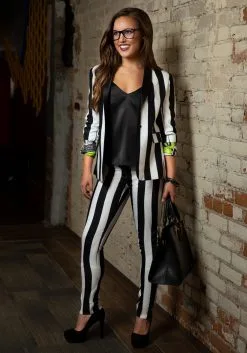 Haizhilan Garment CO., LTD Beetlejuice Suit Pants For Women 15 Haizhilan Garment CO., LTD Beetlejuice Suit Pants For Women -Cheap Anna Costumes Store beetlejuice womens suit pants alt 2