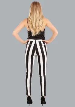 Haizhilan Garment CO., LTD Beetlejuice Suit Pants For Women 19 Haizhilan Garment CO., LTD Beetlejuice Suit Pants For Women -Cheap Anna Costumes Store beetlejuice womens suit pants alt 5