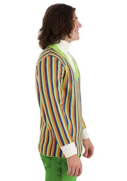 BigWan Apparel Co. Sesame Street Bert Cosplay Knit Sweater For Adults -Cheap Anna Costumes Store bert cosplay knit sweater adult alt 6 1
