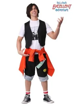 Fun Costumes Men's Bill & Ted's Excellent Adventure Plus Size Ted Costume