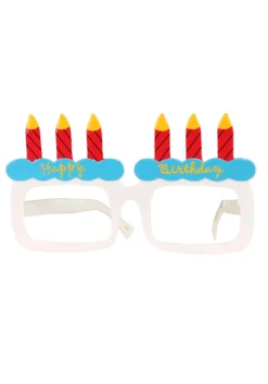 Elope Birthday - Glasses 5 Elope Birthday - Glasses -Cheap Anna Costumes Store birthday glasses alt 2