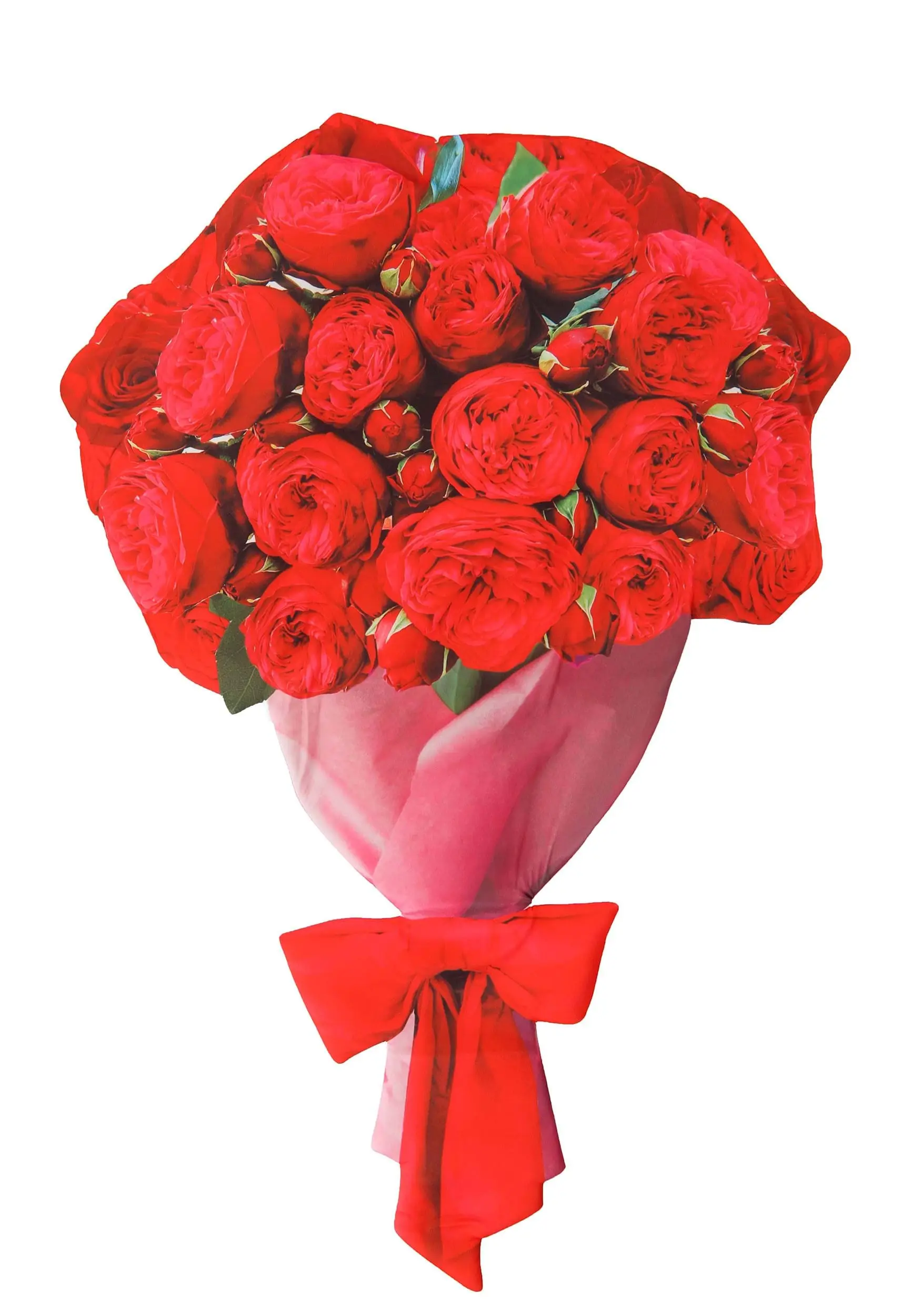 Elope Adult Bouquet Of Roses Sandwich Board Costume 2 Elope Adult Bouquet Of Roses Sandwich Board Costume - Image 2