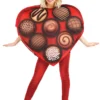 Fun Costumes Heart-Shaped Box Of Chocolates Adult Costume