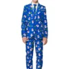 Opposuits Boy's Blue Snowman Suitmeister