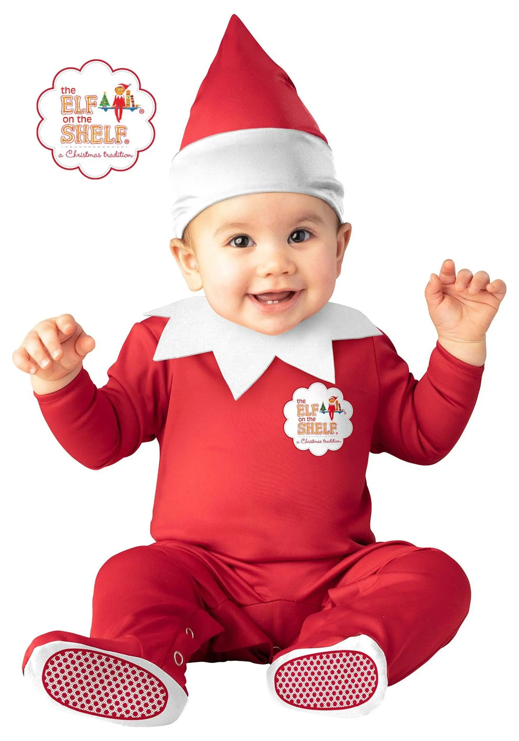 Fun World Infant Boys Elf On The Shelf ICostume 1 Fun World Infant Boys Elf On The Shelf ICostume