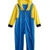 AME Sleepwear Minion Time Blanket Sleeper For Boys