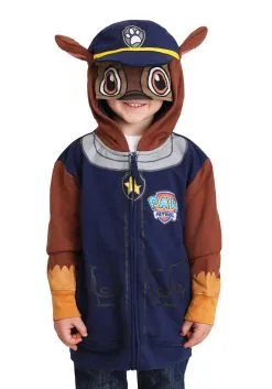 Freeze Paw Patrol Chase Boys Costume Hoodie