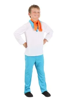 Jerry Leigh Scooby Doo Fred Costume For Boys