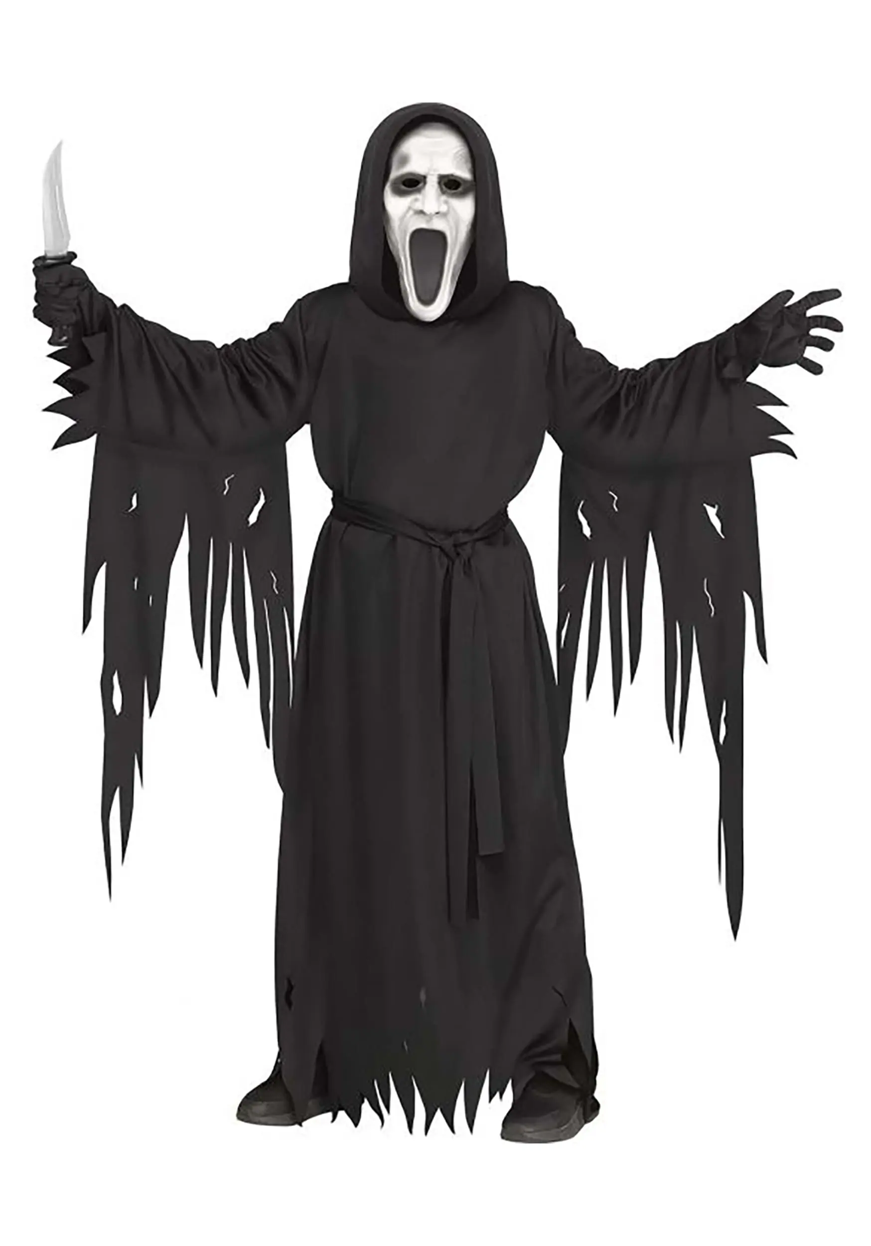 Fun World Silent Screamer Costume For Boys 1 Fun World Silent Screamer Costume For Boys