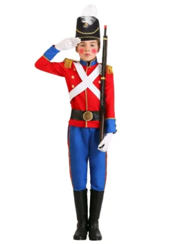 Fun Costumes Boy's Toy Soldier Costume 6 Fun Costumes Boy's Toy Soldier Costume -Cheap Anna Costumes Store boys toy soldier costume alt 3