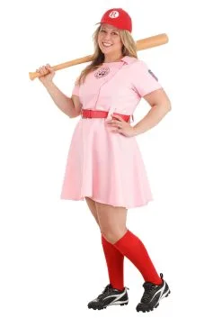 Fun Costumes Women's A League Of Their Own Dottie Costume -Cheap Anna Costumes Store budget dottie costume alt 2
