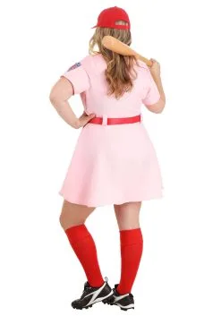 Fun Costumes Women's A League Of Their Own Dottie Costume -Cheap Anna Costumes Store budget dottie costume alt 3