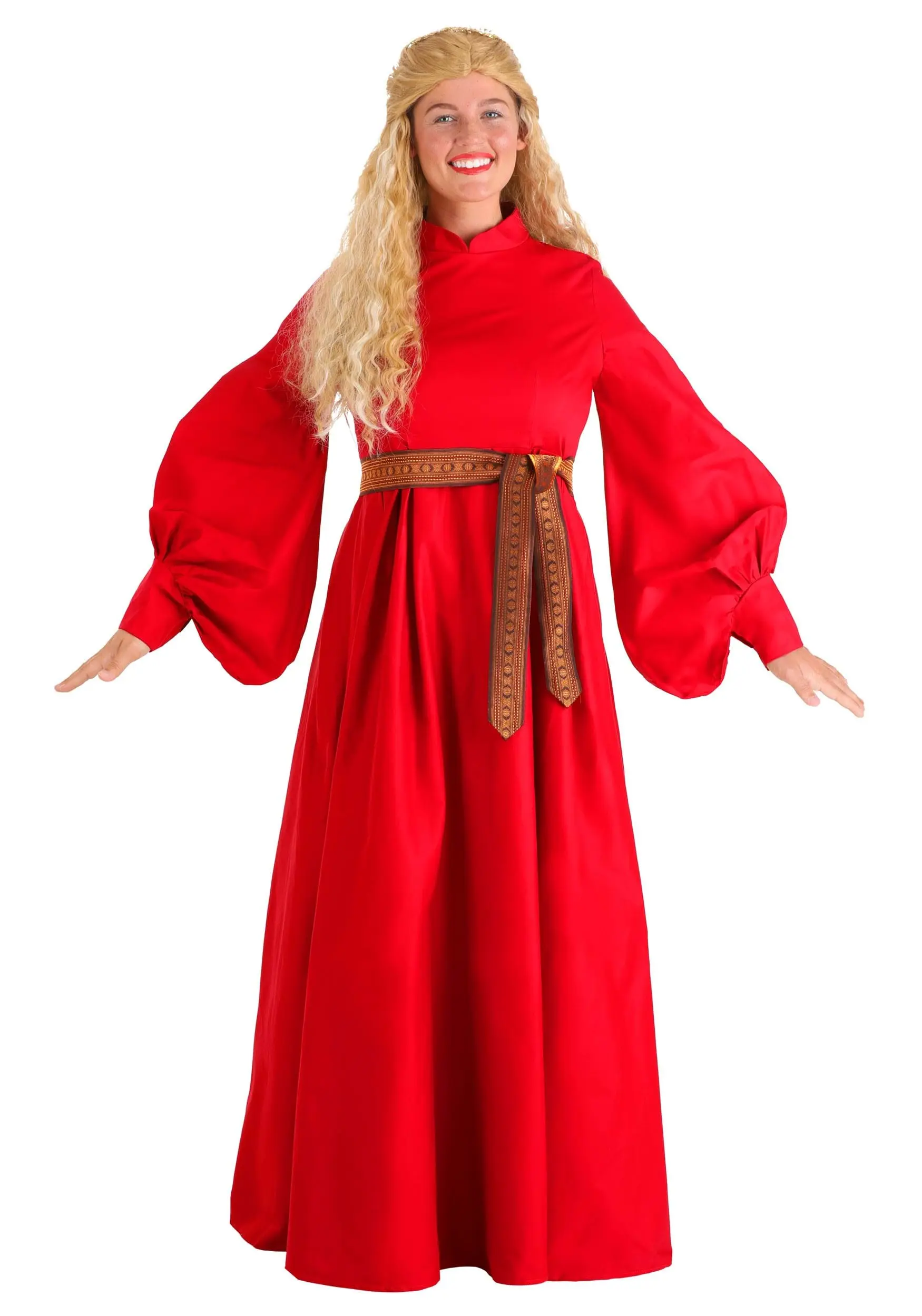 Meisheng Women's Princess Bride Buttercup Peasant Dress Costume 2 Meisheng Women's Princess Bride Buttercup Peasant Dress Costume - Image 2
