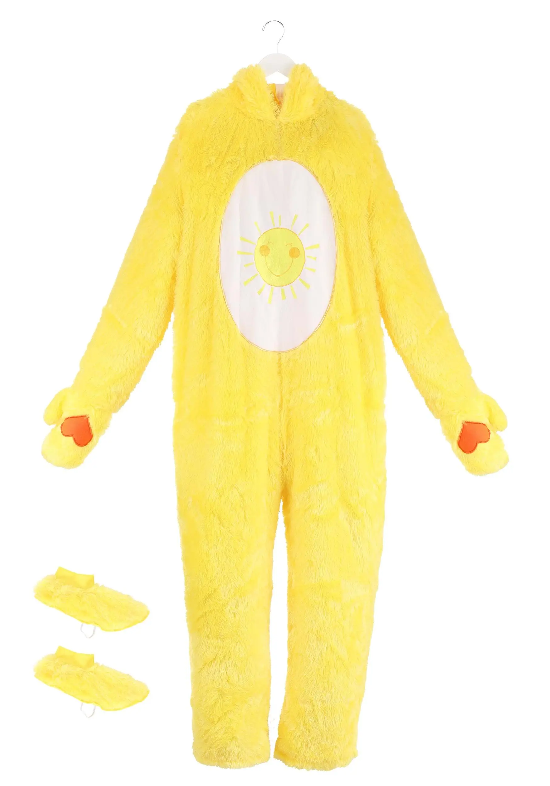 Fun Costumes Care Bears Adult Classic Funshine Bear Costume 3 Fun Costumes Care Bears Adult Classic Funshine Bear Costume - Image 3