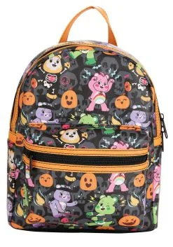 OMG Handbags Care Bears Halloween AOP Mini Backpack -Cheap Anna Costumes Store care bears aop halloween mini backpack alt 2 1