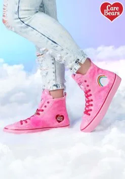 Weixing Rubber Product Shoes Co., Ltd Care Bears Cheer Bear High Top Shoes