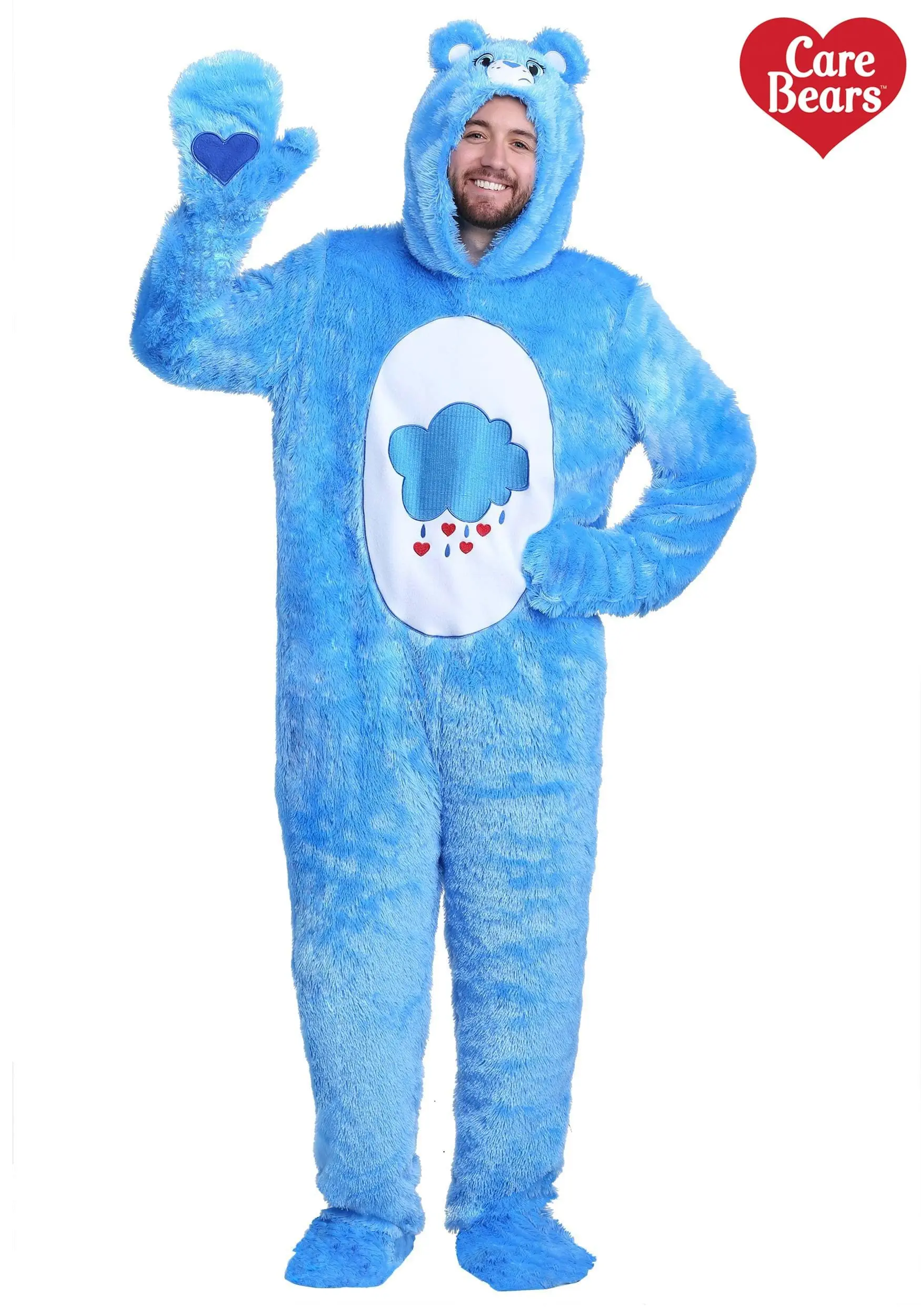 Fun Costumes Care Bears Classic Adult Grumpy Bear Costume 1 Fun Costumes Care Bears Classic Adult Grumpy Bear Costume