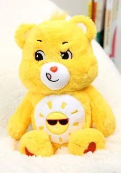 Schylling Toys Care Bears Medium Funshine Bear Plush