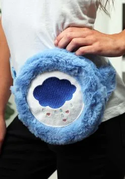 OMG Handbags Care Bears Grumpy Bear Fanny Pack For Adults -Cheap Anna Costumes Store care bears grumpy bear fanny pack alt 4