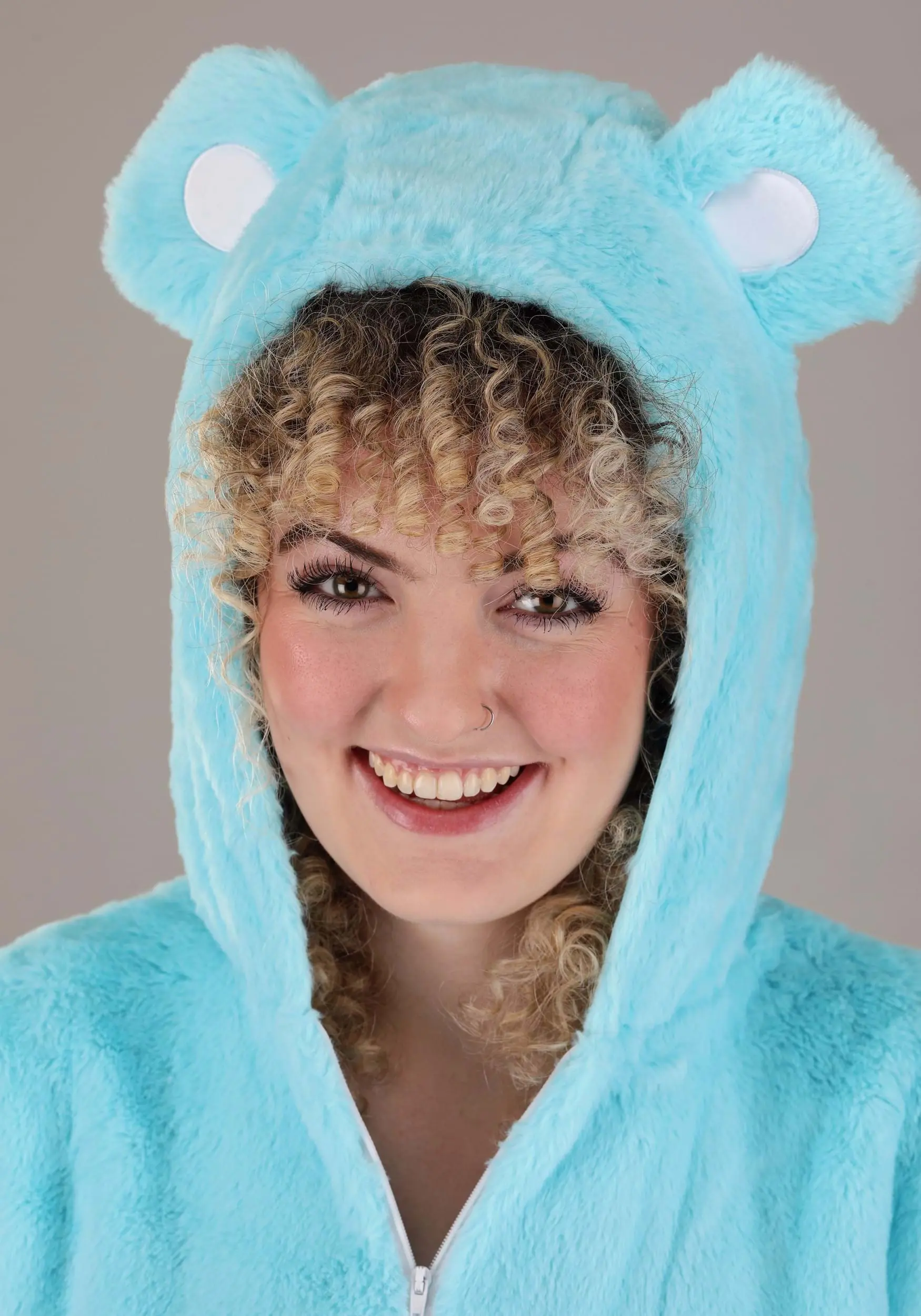 Fun Costumes Care Bears Deluxe Bedtime Bear Hoodie Women's Costume 2 Fun Costumes Care Bears Deluxe Bedtime Bear Hoodie Women's Costume - Image 2