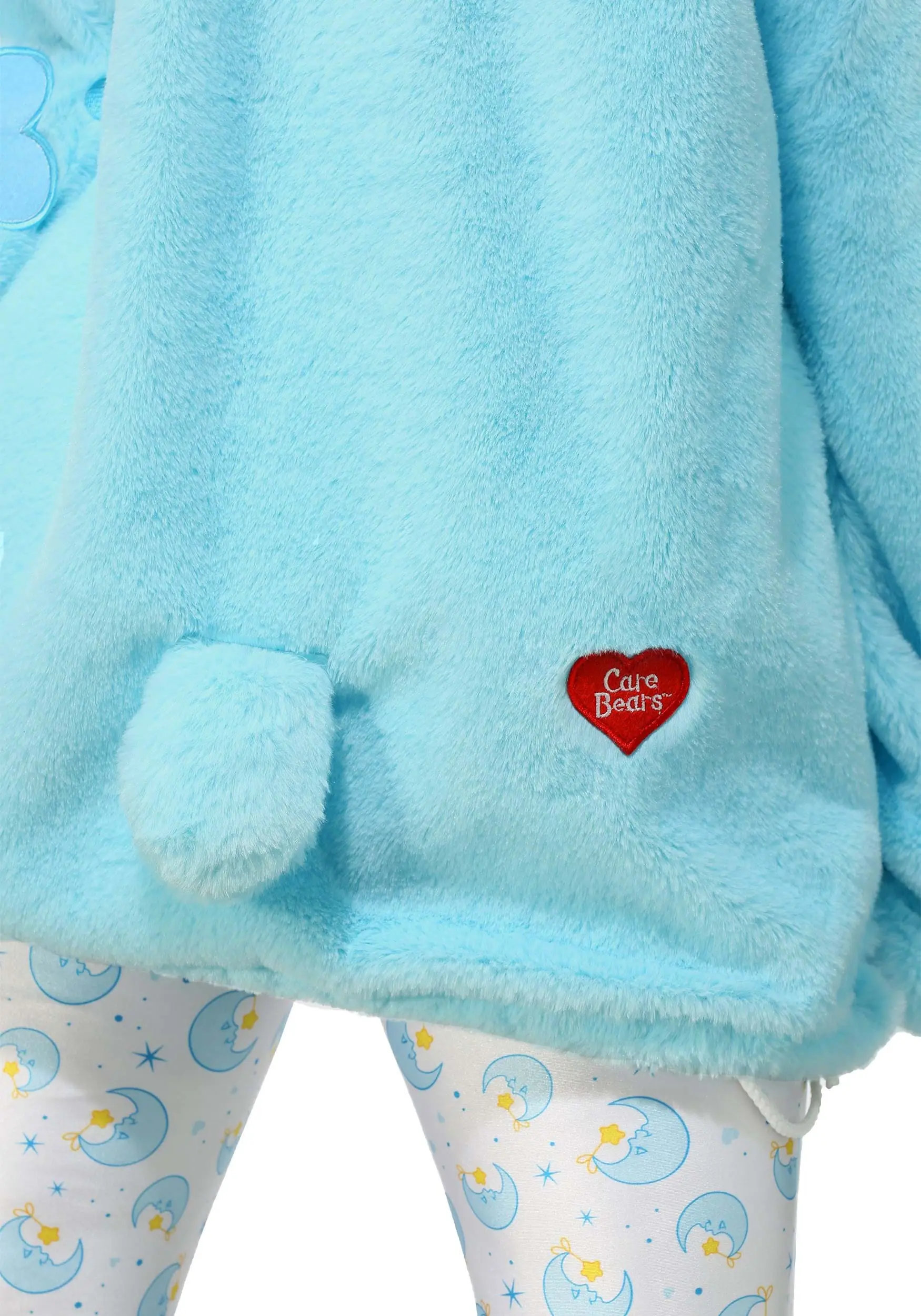 Fun Costumes Care Bears Deluxe Bedtime Bear Hoodie Women's Costume 6 Fun Costumes Care Bears Deluxe Bedtime Bear Hoodie Women's Costume - Image 6