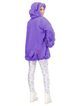 Fun Costumes Care Bears Deluxe Share Bear Hoodie Women's Costume -Cheap Anna Costumes Store care bears womens deluxe share bear hoodie costum alt 3