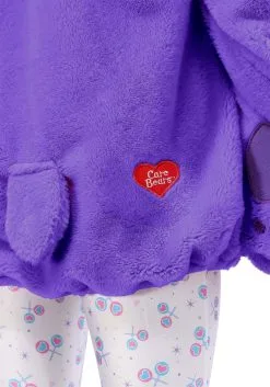 Fun Costumes Care Bears Deluxe Share Bear Hoodie Women's Costume -Cheap Anna Costumes Store care bears womens deluxe share bear hoodie costum alt 4