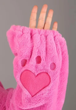 Fun Costumes Care Bears Women's Plus Size Deluxe Cheer Bear Hoodie Costume -Cheap Anna Costumes Store care bears womens plus deluxe cheer bear costume alt 3