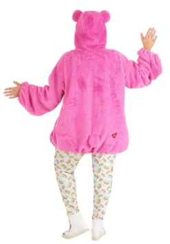 Fun Costumes Care Bears Women's Plus Size Deluxe Cheer Bear Hoodie Costume -Cheap Anna Costumes Store care bears womens plus deluxe cheer bear costume alt 5
