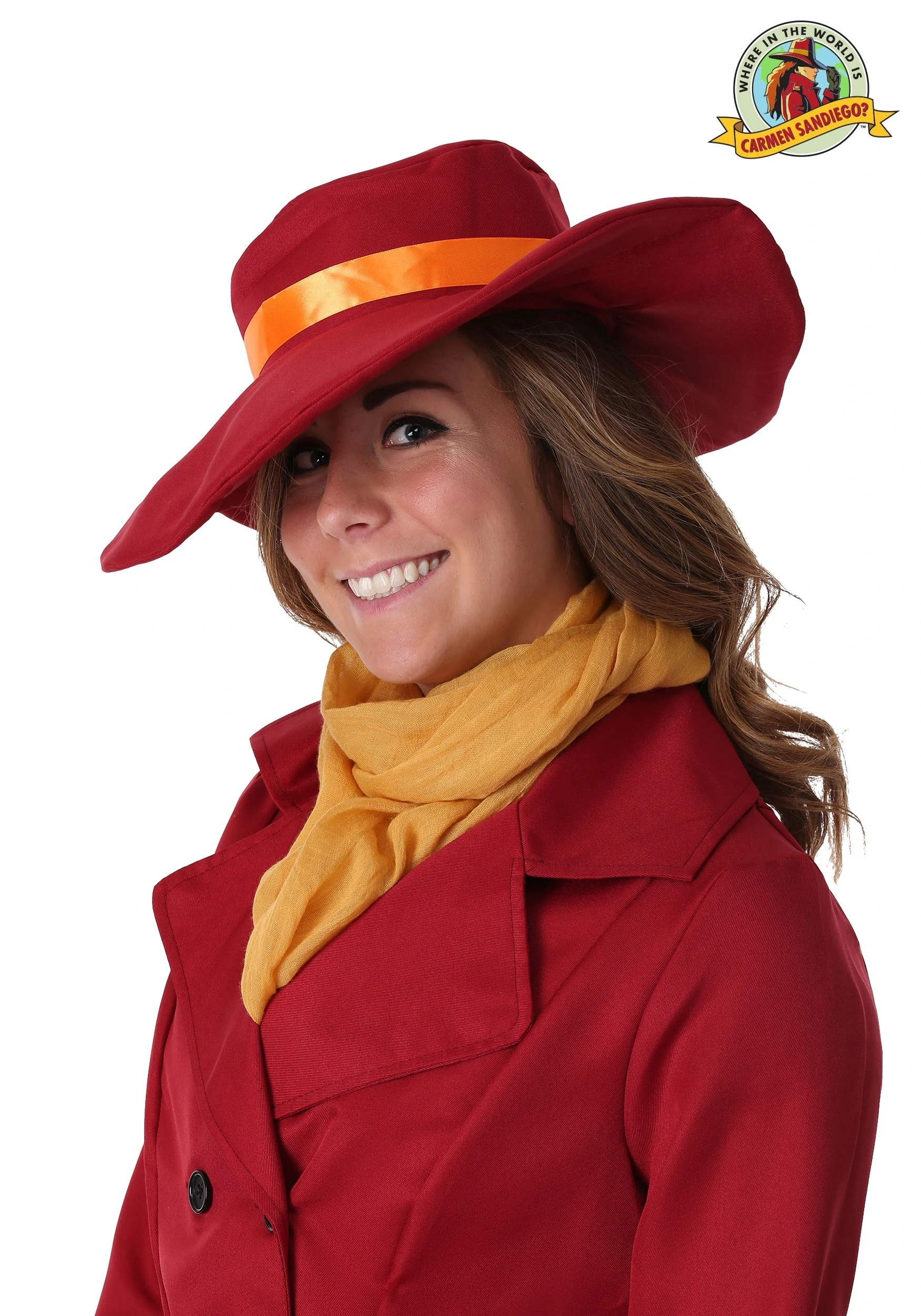 Fun Costumes Carmen Sandiego Scarf Accessory For Women 2 Fun Costumes Carmen Sandiego Scarf Accessory For Women - Image 2
