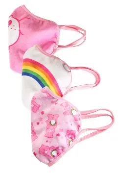 Elope Face Mask Cheer Bear Pack -Cheap Anna Costumes Store cheer bear face mask pack alt 4