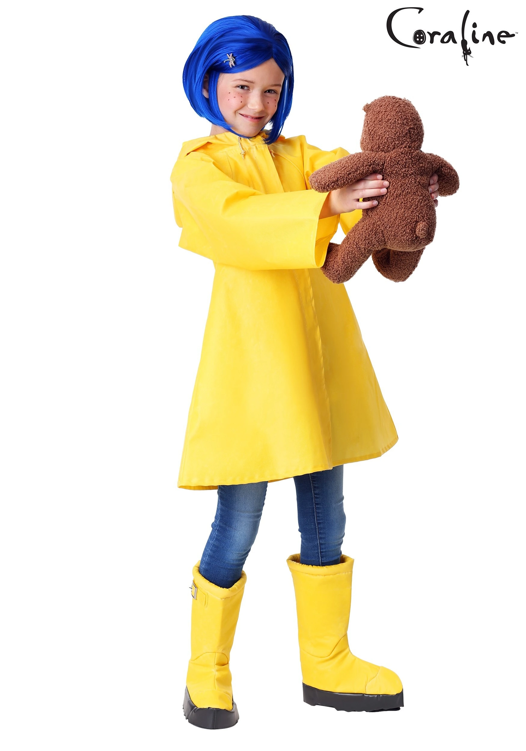Fun Costumes Coraline Costume For Girls 2 Fun Costumes Coraline Costume For Girls - Image 2
