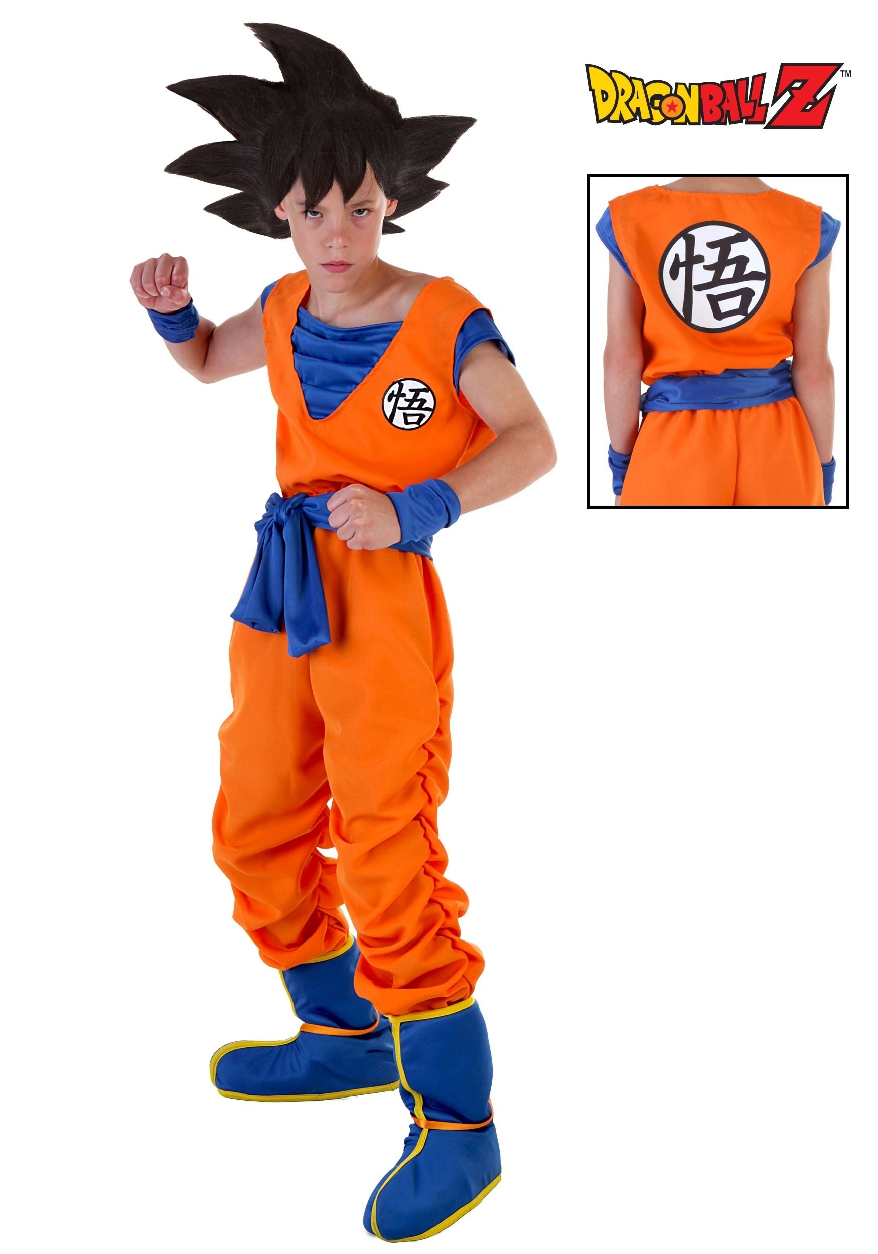 Fun Costumes Boys Goku Costume 1 Fun Costumes Boys Goku Costume