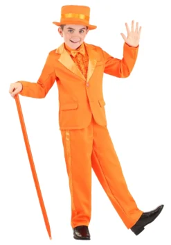 Fun Costumes Kids Orange Tuxedo Costume