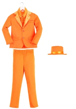 Fun Costumes Kids Orange Tuxedo Costume -Cheap Anna Costumes Store child orange tuxedo costume 5