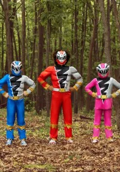 Disguise Power Rangers Dino Fury Red Ranger Costume For Kids -Cheap Anna Costumes Store child power rangers dino fury red ranger costume alt 4