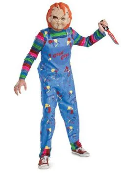 Disguise Child's Play Chucky Classic Costume For Kids -Cheap Anna Costumes Store childs play kids chucky classic costume alt 2 upd