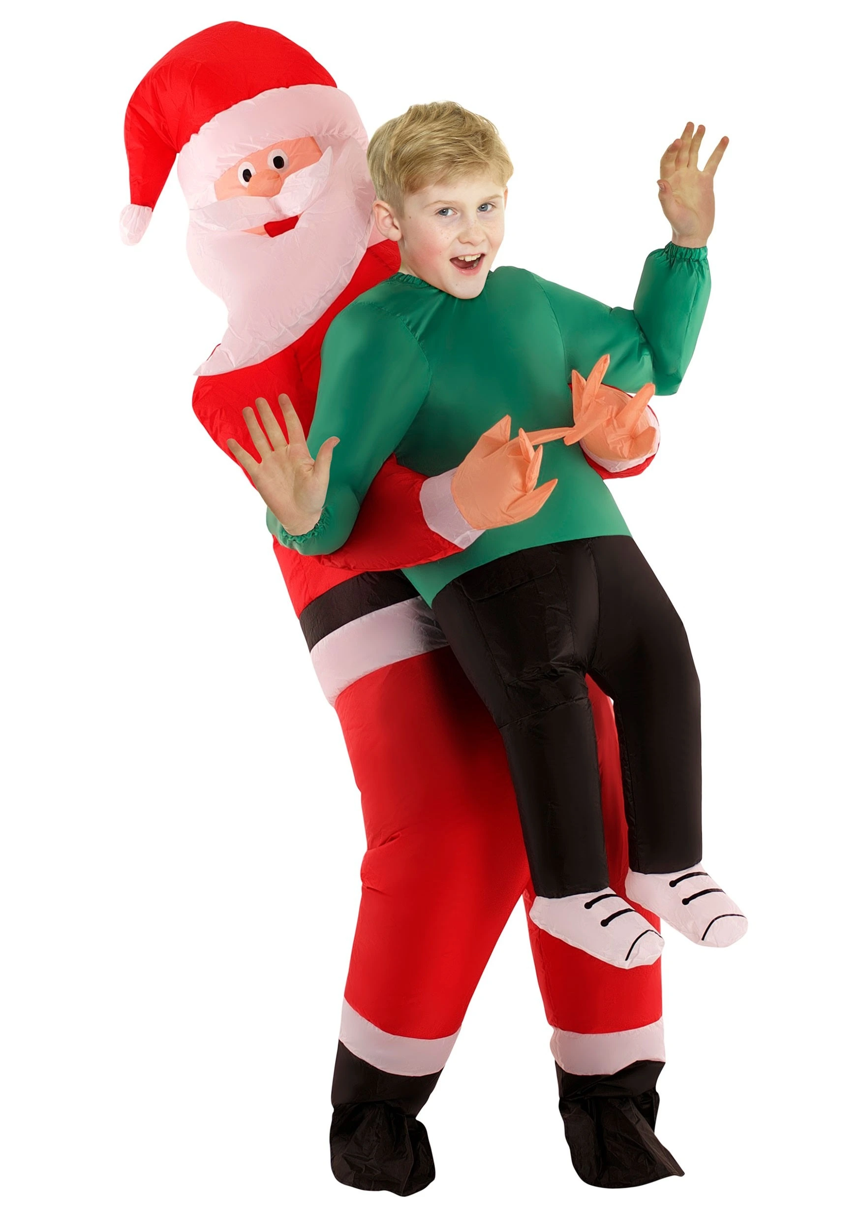 Morphsuits Kids Santa Pick Me Up Costume 1 Morphsuits Kids Santa Pick Me Up Costume