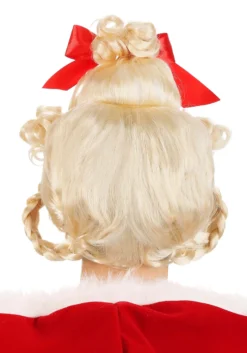 Fun Costumes Christmas Girl Blonde Wig 11 Fun Costumes Christmas Girl Blonde Wig -Cheap Anna Costumes Store christmas girl wig alt 2