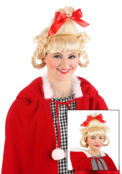 Fun Costumes Christmas Girl Blonde Wig