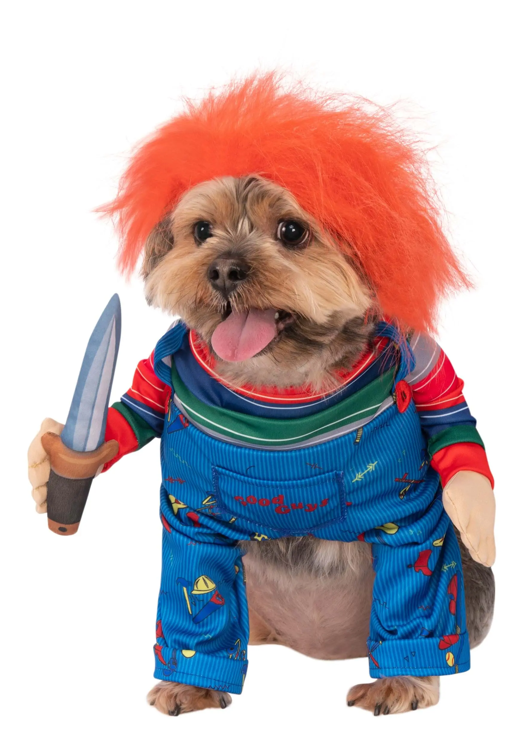 Rubies Costume Co. Inc Chucky Dog Pet Costume 1 Rubies Costume Co. Inc Chucky Dog Pet Costume