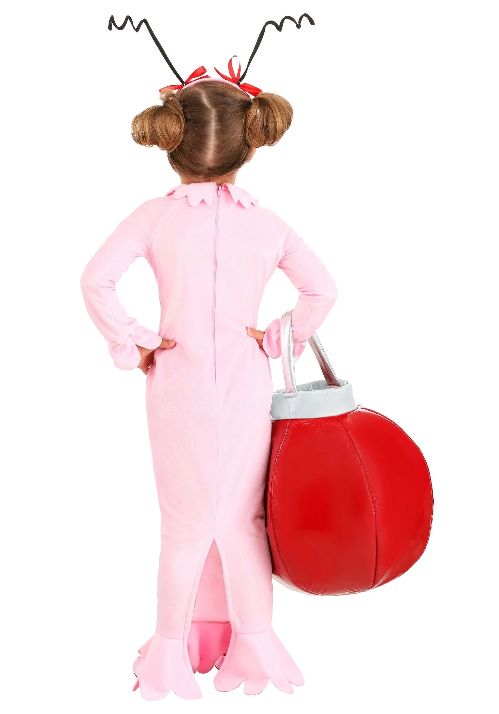 Fun Costumes Toddler Classic Christmas Girl Costume 2 Fun Costumes Toddler Classic Christmas Girl Costume - Image 2