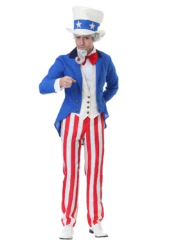 Fun Costumes The Classic Plus Size Uncle Sam Costume -Cheap Anna Costumes Store classic plus uncle sam costume 2