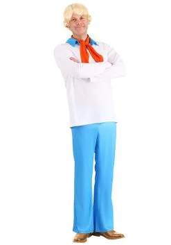 Jerry Leigh Classic Scooby Doo Fred Plus Size Costume
