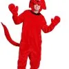 Fun Costumes Clifford The Big Red Dog Adult Costume