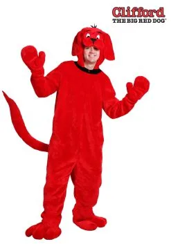 Fun Costumes Clifford The Big Red Dog Adult Costume