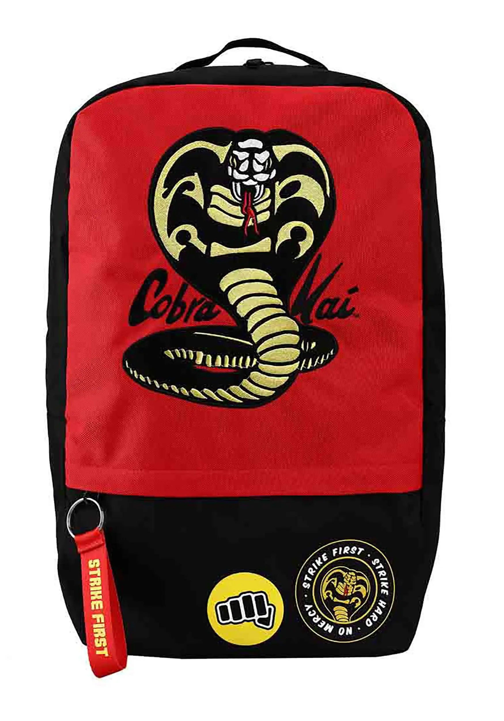 Bioworld Merchandising / Independent Sales Cobra Kai Embroidered Laptop Backpack 1 Bioworld Merchandising / Independent Sales Cobra Kai Embroidered Laptop Backpack