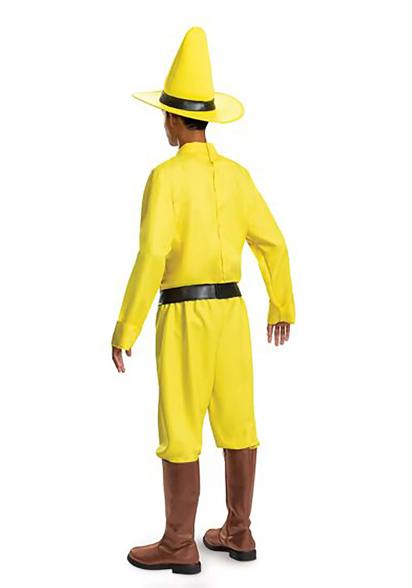 Disguise Adult Curious George Person In The Yellow Hat Costume 4 Disguise Adult Curious George Person In The Yellow Hat Costume - Image 4