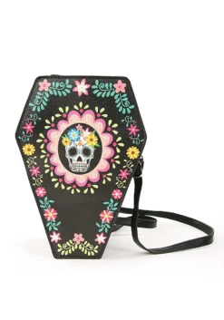 Comeco Day Of The Dead Coffin Purse