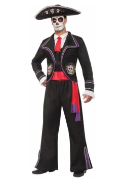 Forum Novelties, Inc Day Of The Dead Macabre Costume For Men
